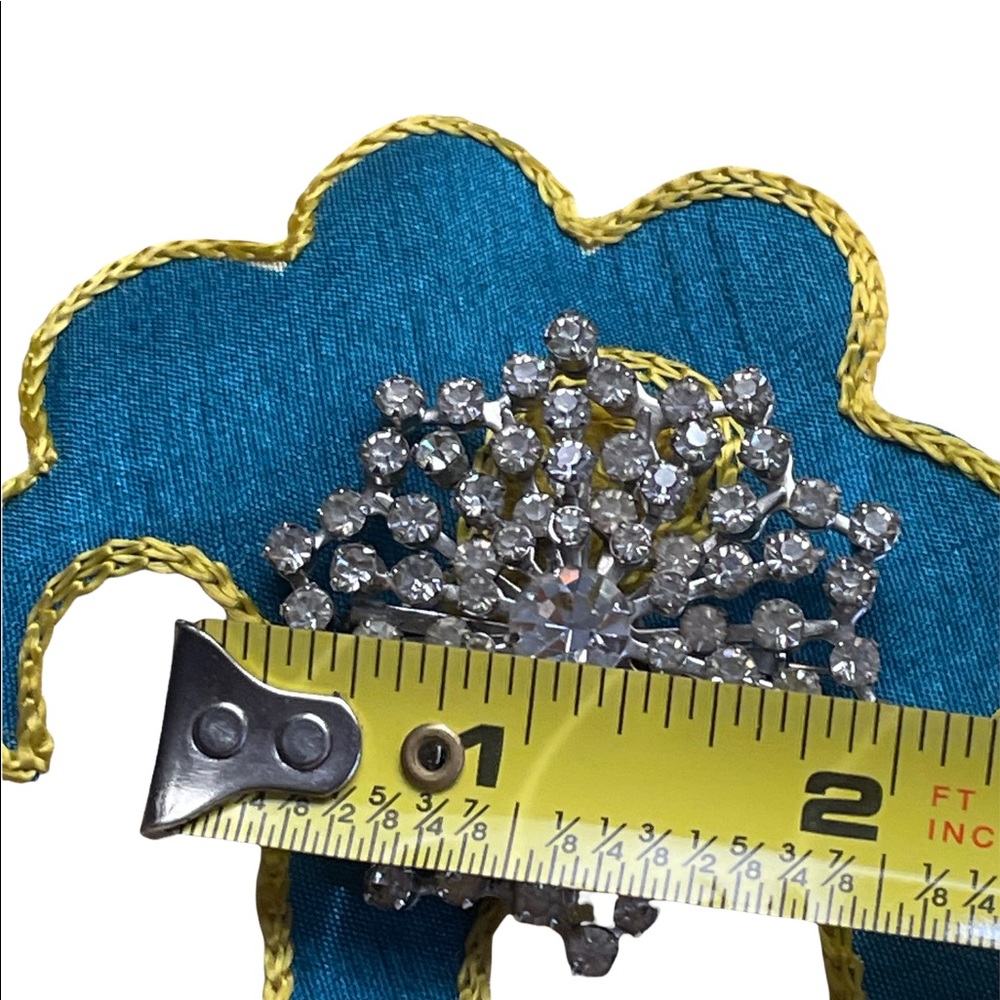 Vintage Rhinestone Brooch - Picture 3 of 3